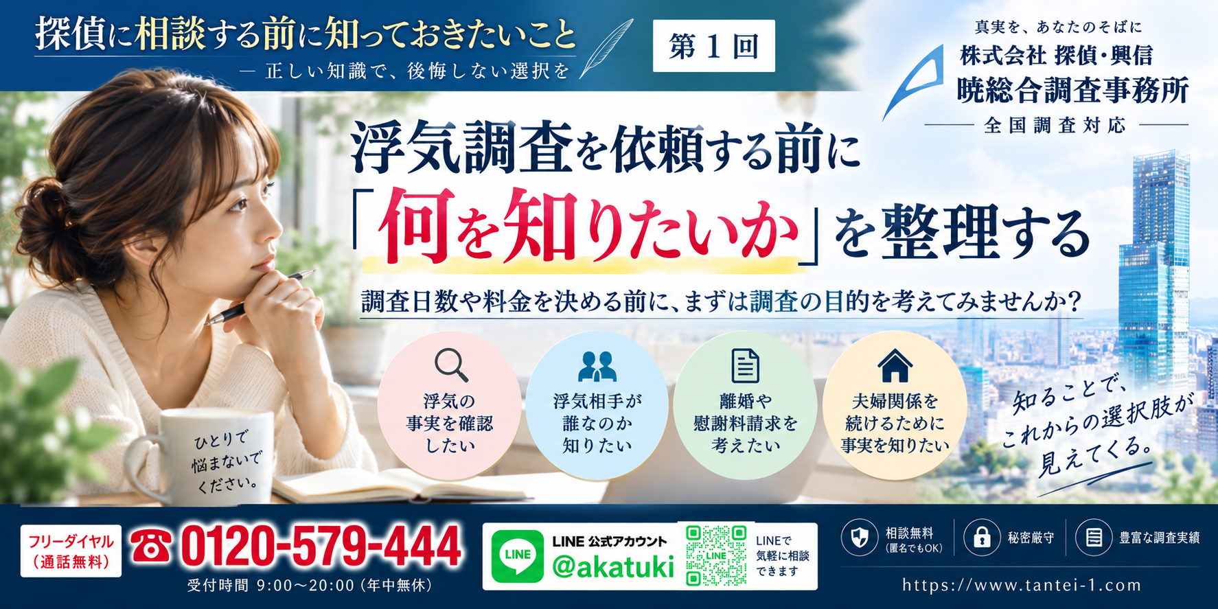 浮気調査を依頼する前に